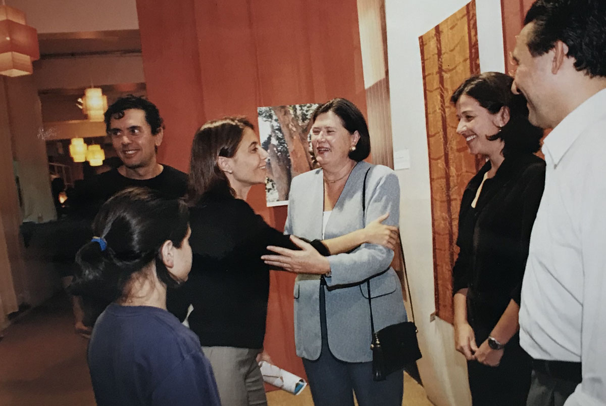 Cris e João Armentano e Carolina Szabó